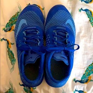 Blue Nike Tennis Shoes